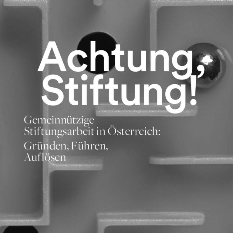 Achtung, Stiftung